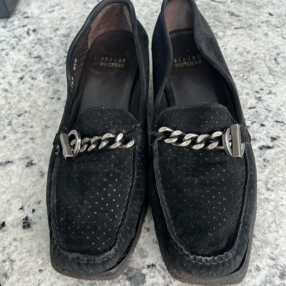 Stewart Weitzman comfortable suede shoe size 8 1/2